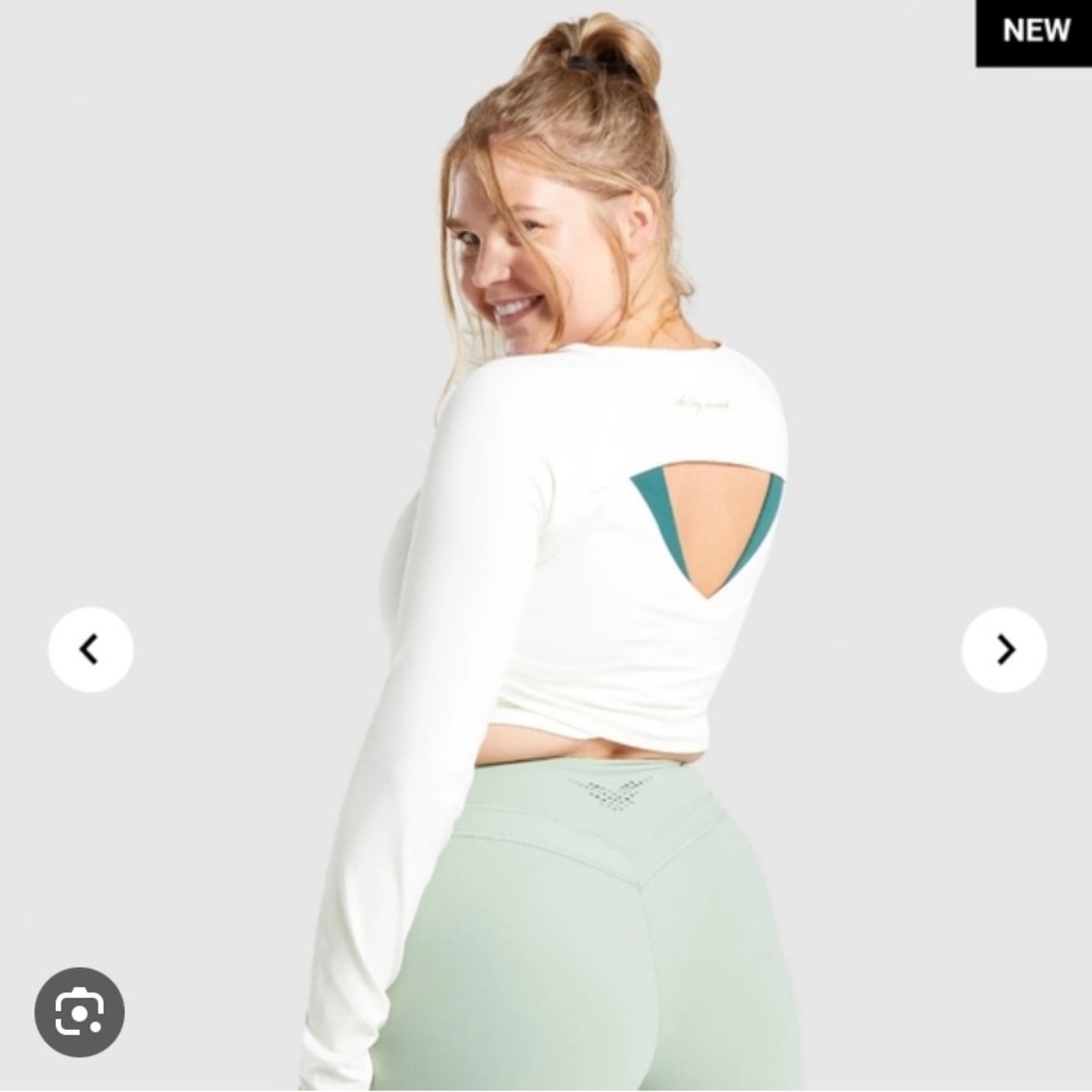 Gymshark x Whitney Simmons Cropped Long Sleeve